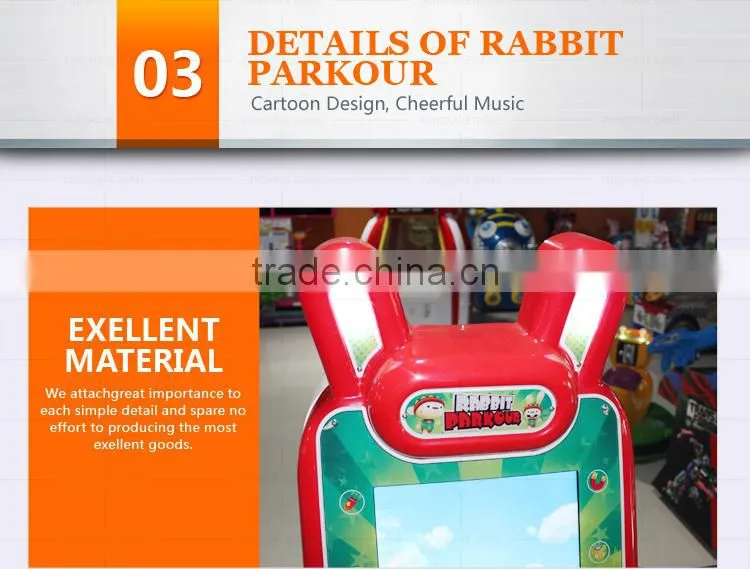 Funshare 2015 Racing Game with Screen Machine Animal Racing Game Machine For Kids Newest Parkour Game Machine