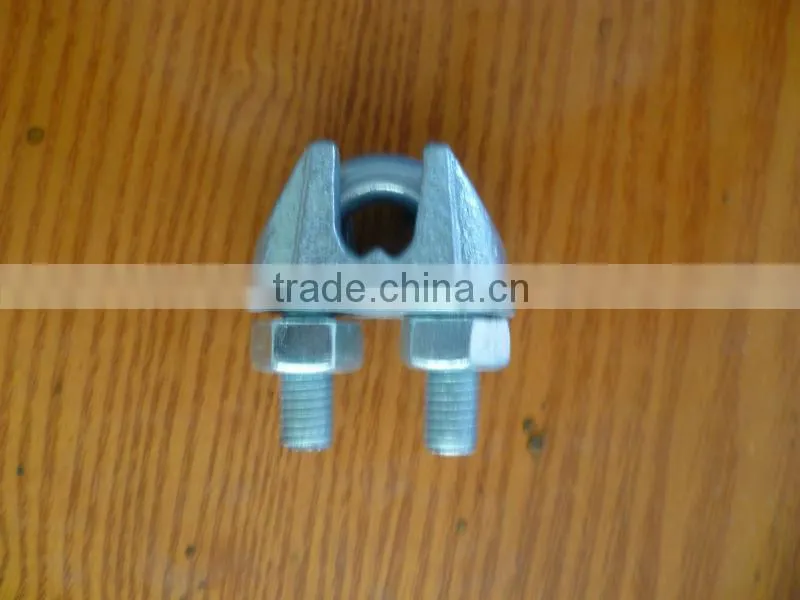 Fasteners U-clip, US type malleable wire rope clip