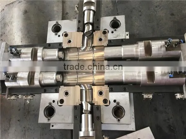 PVC material swept reduced tee pipe fitting mould