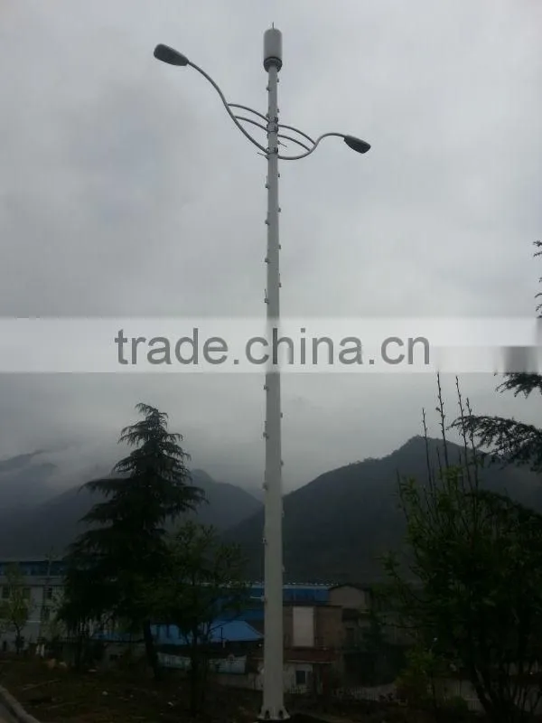 30m Galvanized Telecom Monopole