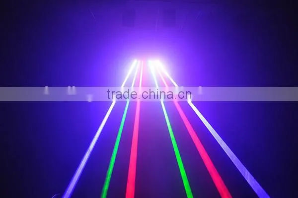 16 heads RGB Colorful beam laser light