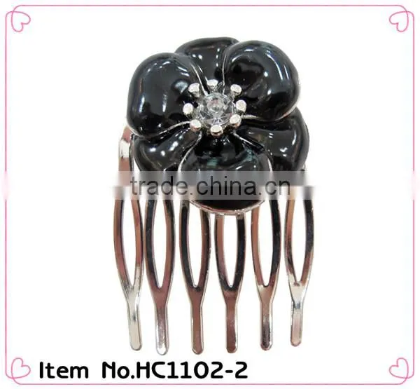 Hot sale!!! vintage wedding hair combs metal hair side combs