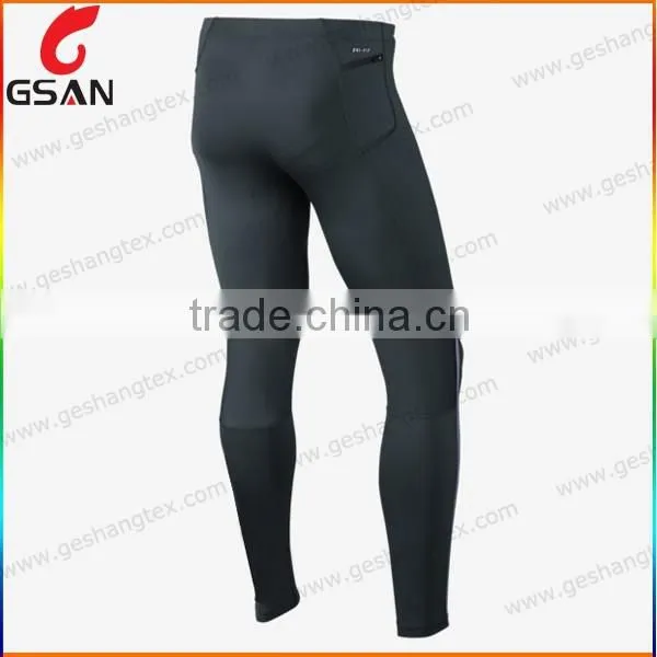 Wholesale men sport pants men sports wear compression tight pants