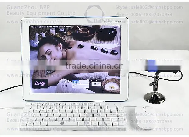 The newest portable skin analyzer machine