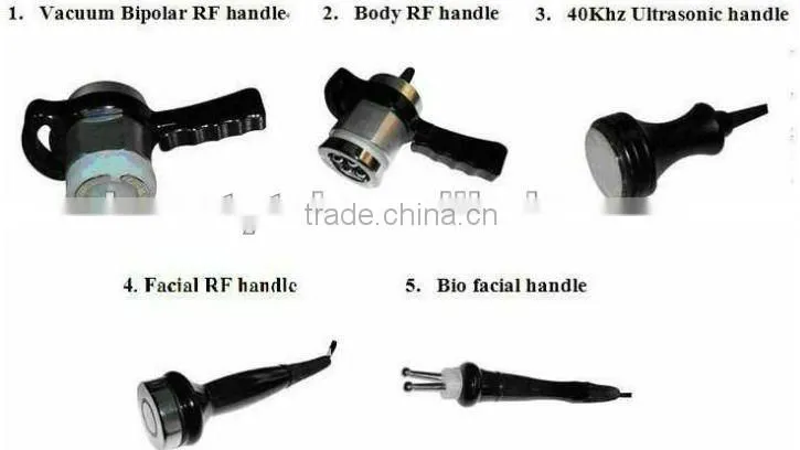 5in1 cavitation and rf slimming machine with vacuum and BIO