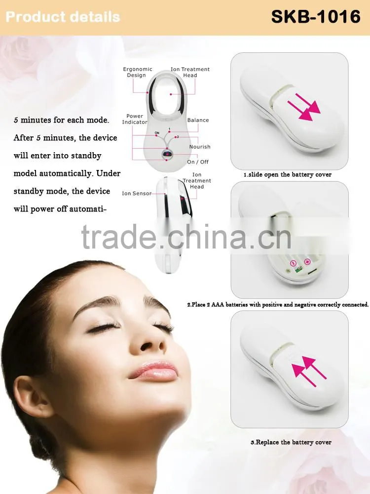 portable microcurrent electrostimulation face lift machine