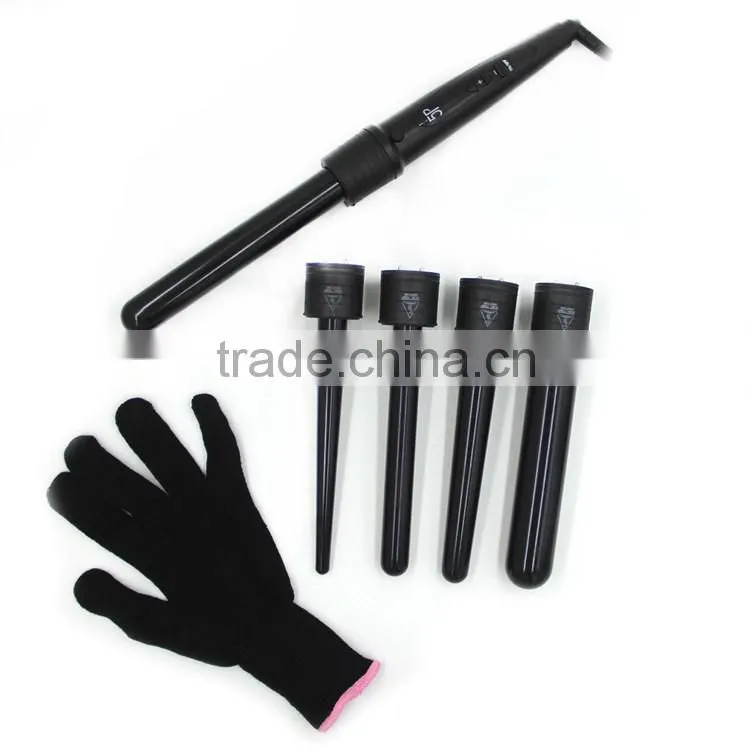 hair styling tools ceramic mini hair curler LCD display magic hair curler