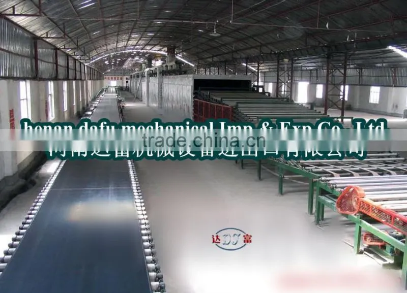 Automatic whole sale gypsum board production machine line with annal oput capacity 1-10 million square meters