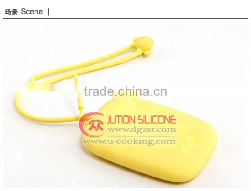 Silicone key holders with custom logo