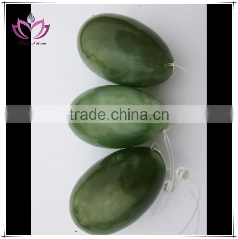 Natrual Aventurin Jade Eggs Kegel master sex toy Kegel exercise weights kegel eggs Yoga wear