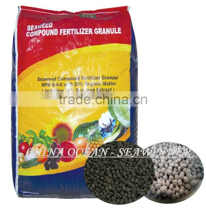 Granule Seaweed+NPK Compound Fertilizer
