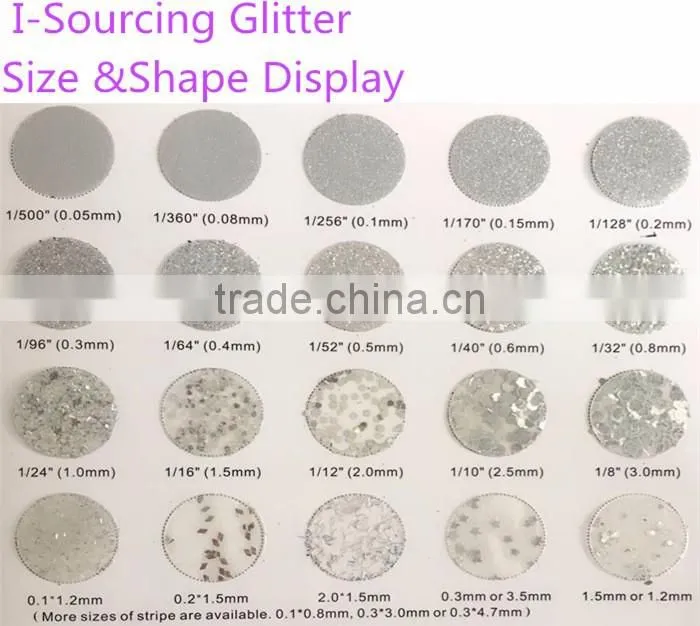 Many colors available Cosmetic Glitter