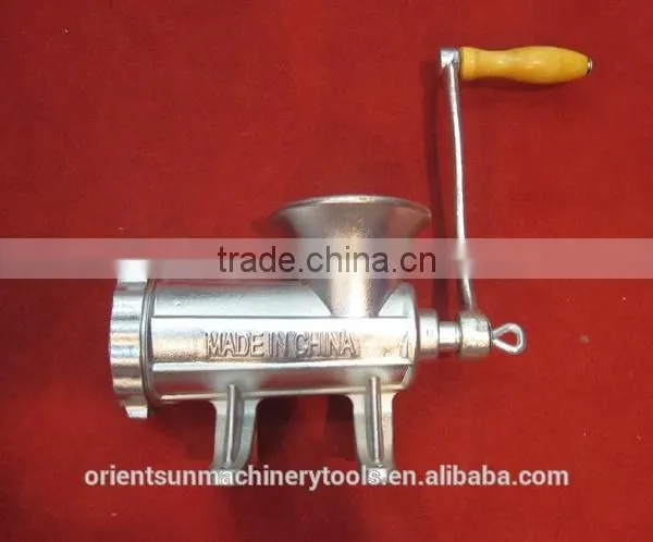 32#B electric commercial meat mincer with motor pulley
