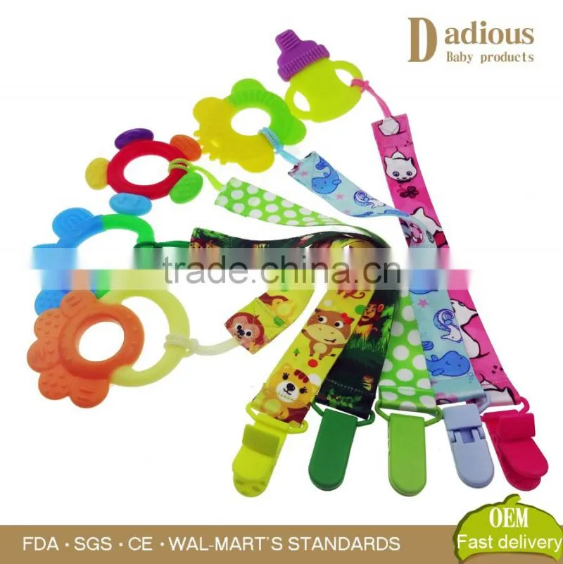 Wholesale Custom Funny Baby Soother Pacifier Dummy Clip