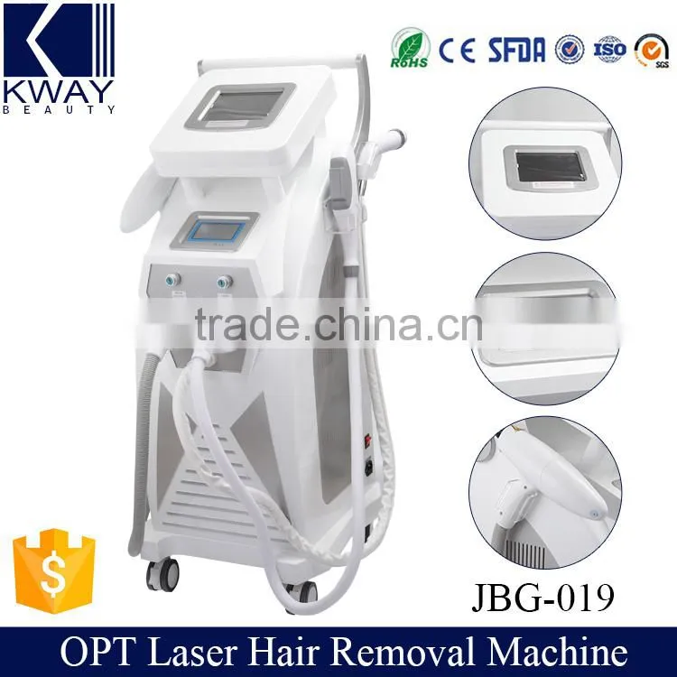 professional e light ipl rf system laser hair removal machine