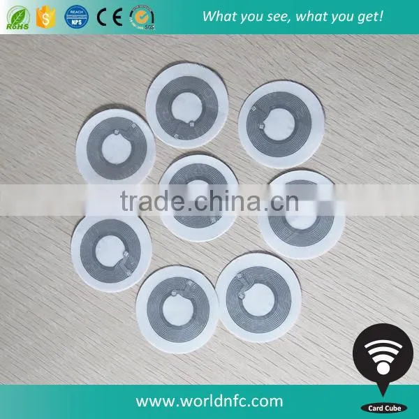 NTAG213 Aluminium Antenna NFC Sticker Tag for Archive Management