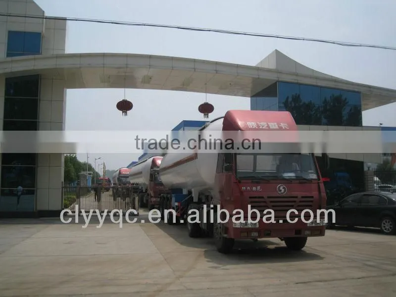 40.5cbm bulk lpg tank semi trailer