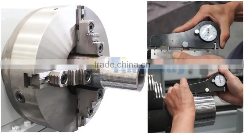 CNC Pipe Threading Lathe Machine
