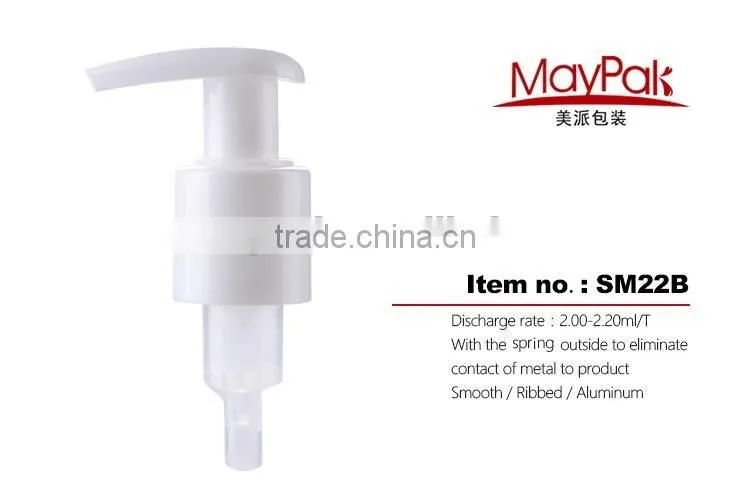 wholesale soap dispenser Yuyao Maypak plastic bottle pump dispenser 28-400 ribbed
