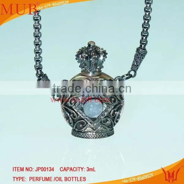 2014 Glass Jewelry Necklace Glass Essential Oil Bottle