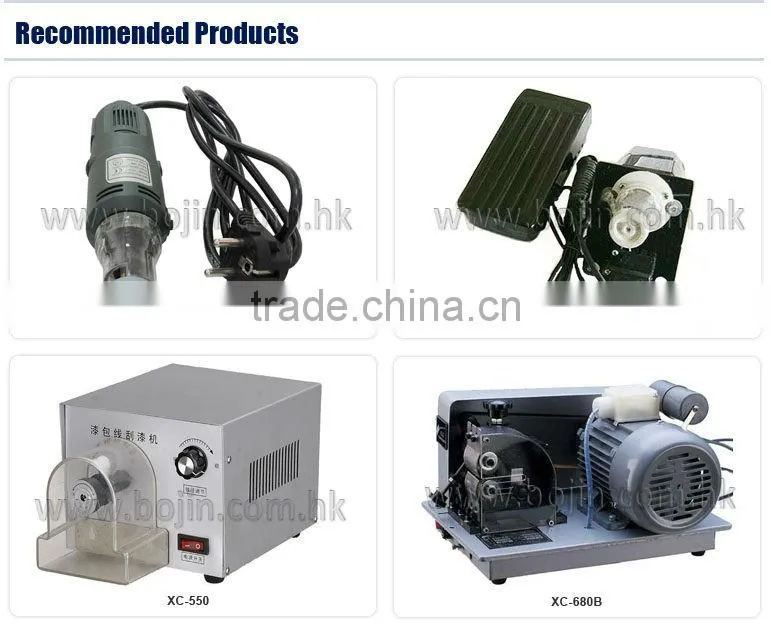 Varnished Copper Wire Stripping Machine, Enameled Copper Wire Stripper, Enamel Covered Wire Stripper XC-680A
