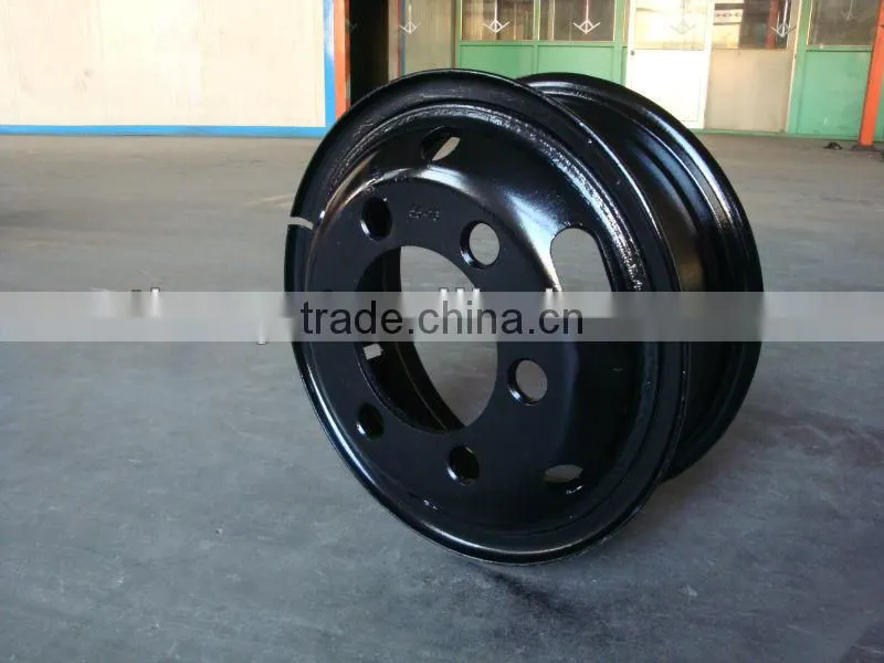 Truck Trailer Steel Tube Wheel Rim 8.00-20