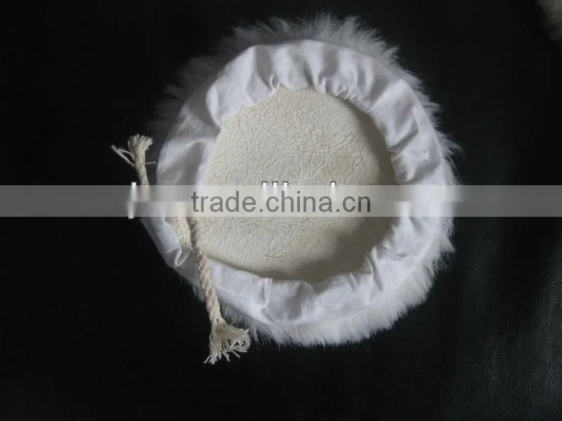 Lambs wool buffing pad/Lambs Wool Polishing Pad/Wool pad