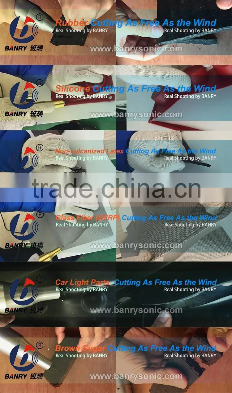 Smooth cut high cutting speed Portable Ultrasonic manual guillotine for pcb cutter