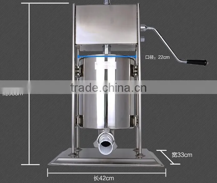 stainless steel sausage stuffer/manual sausage stuffer
