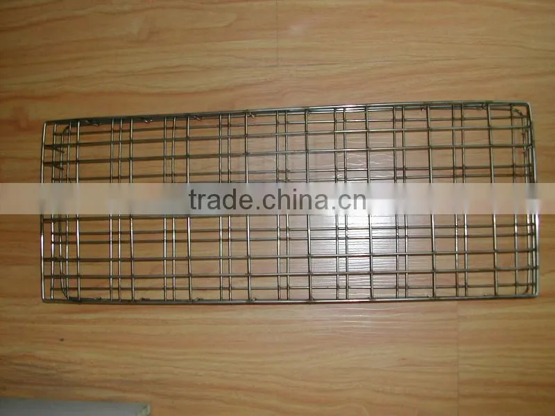 Wire shelving