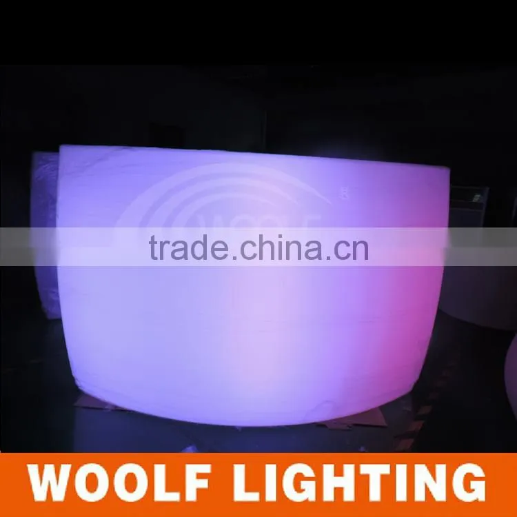 Outdoor Weatherproof Rechargeable Glow LED bar furniture