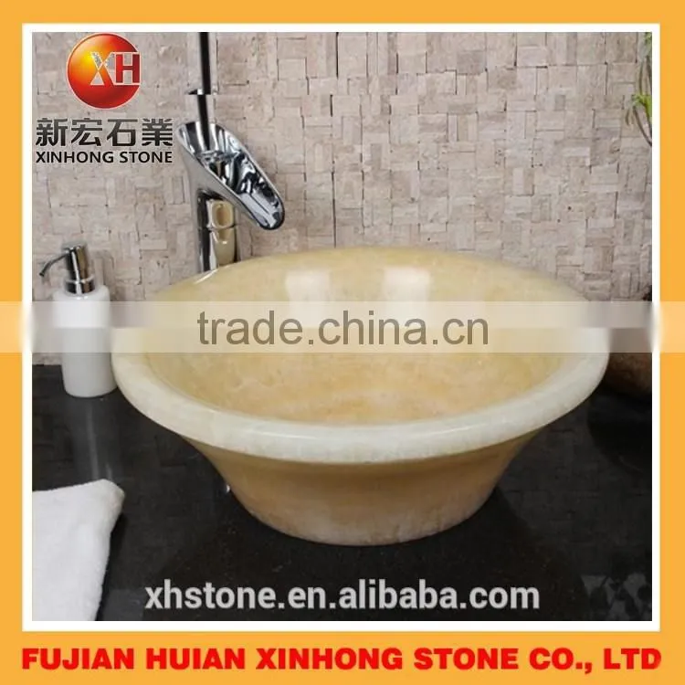 good design stand marble stone basin with basin top sale in 2015