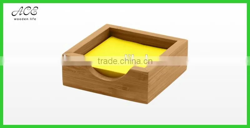 Custom bamboo note holder Bamboo objects holder
