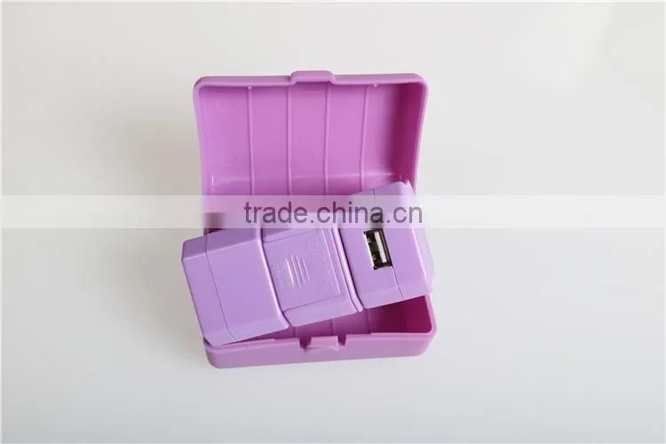 Wontravel 100% OEM USB adapter and unviersal USB travel charger with 3A USB port for hotel gift