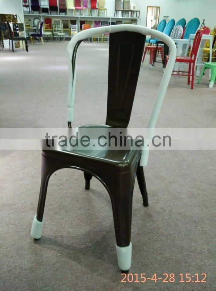 Vintage Industrial Chair iron chair with garden furniture