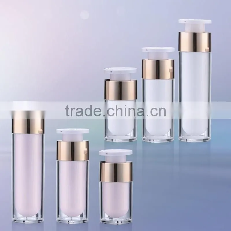 New design dispenser plastic lotion bottles for cosmetic