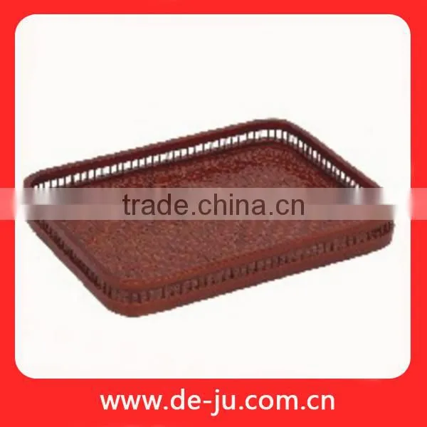 Bamboo Fruit Basket With Net Cover
