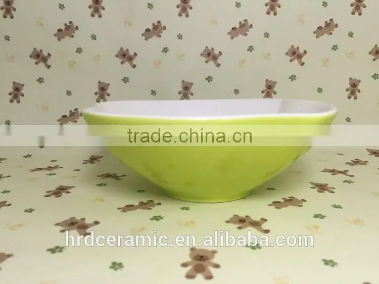 Stocked New Style Ceramic Cupcake Tray Food Dishes / salad bowl