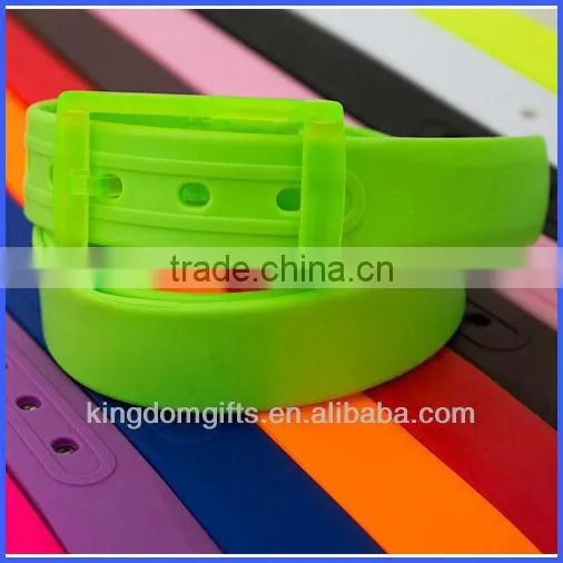 Stylish Leisure Silicone Belt for Girls