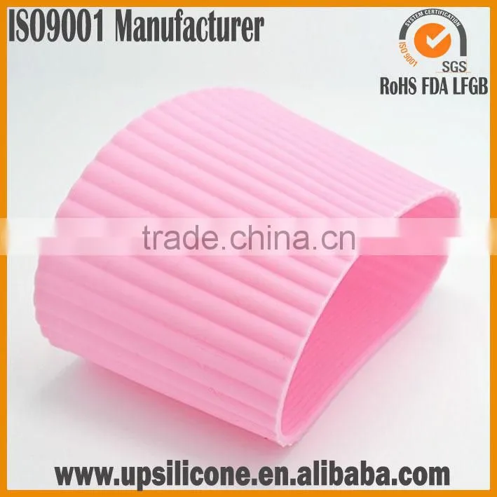 silicone sleeve for coffee cup custom mug rubber ring