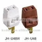 multi electric 2 round pin plug and sockets M644