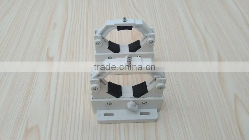Yongli adjustable plastic laser tube mount/support/holder/bracket for dia 45-80mm co2 laser tube
