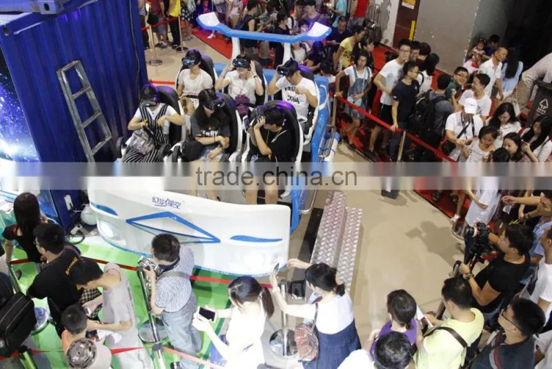 Zhuoyuan Canton Fair Funny Games Children'S Playground Equipment 6Dof Motion Platform