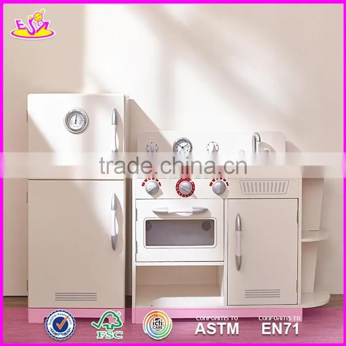 2017 New design boys wooden kitchen toys most popular girls wooden kitchen toys top fashion wooden kids kitchen toys W10C245