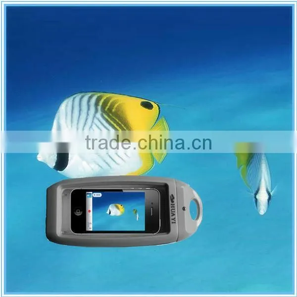 Swimmming silicone water mobile phone case