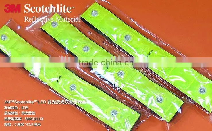 Led Band Reflective Safety Band With Led Lights For Running Cycling Bike Bicycle
