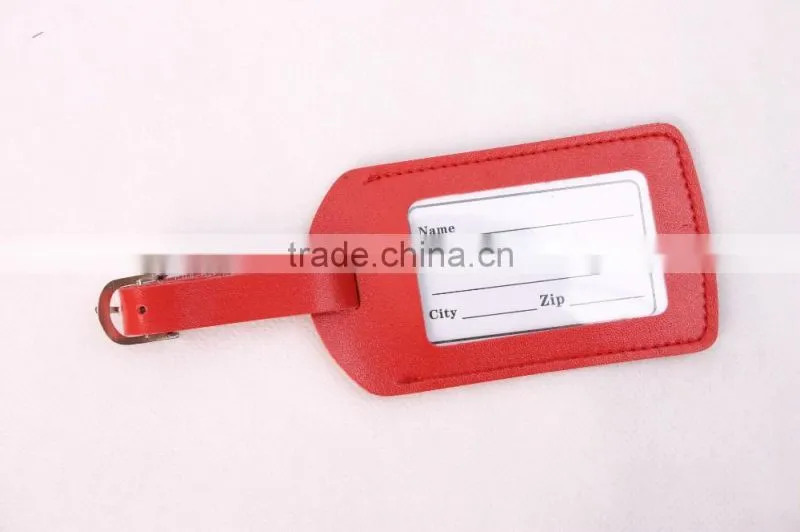 Custom Logo Name Tag Soft PVC Luggage Tag