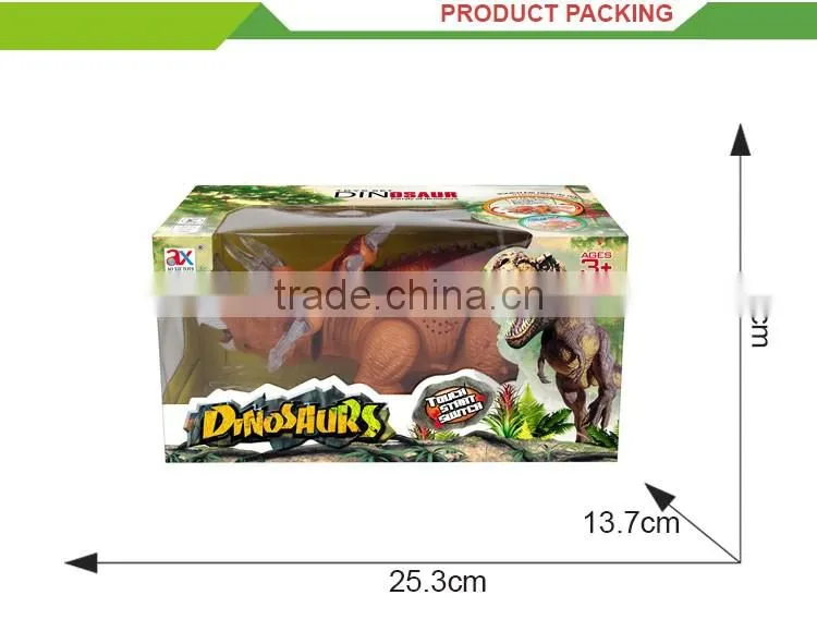 Hot selling plastic battery operated set new dinosaur toys for 2017