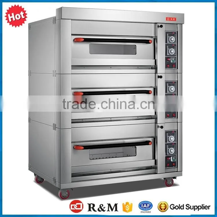 Factory Suppliers Food Grade 3 Layers 6 Electric Cake Baking Oven