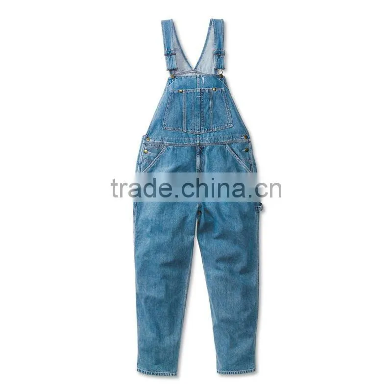 Reflective Sleeveless Drill Overall